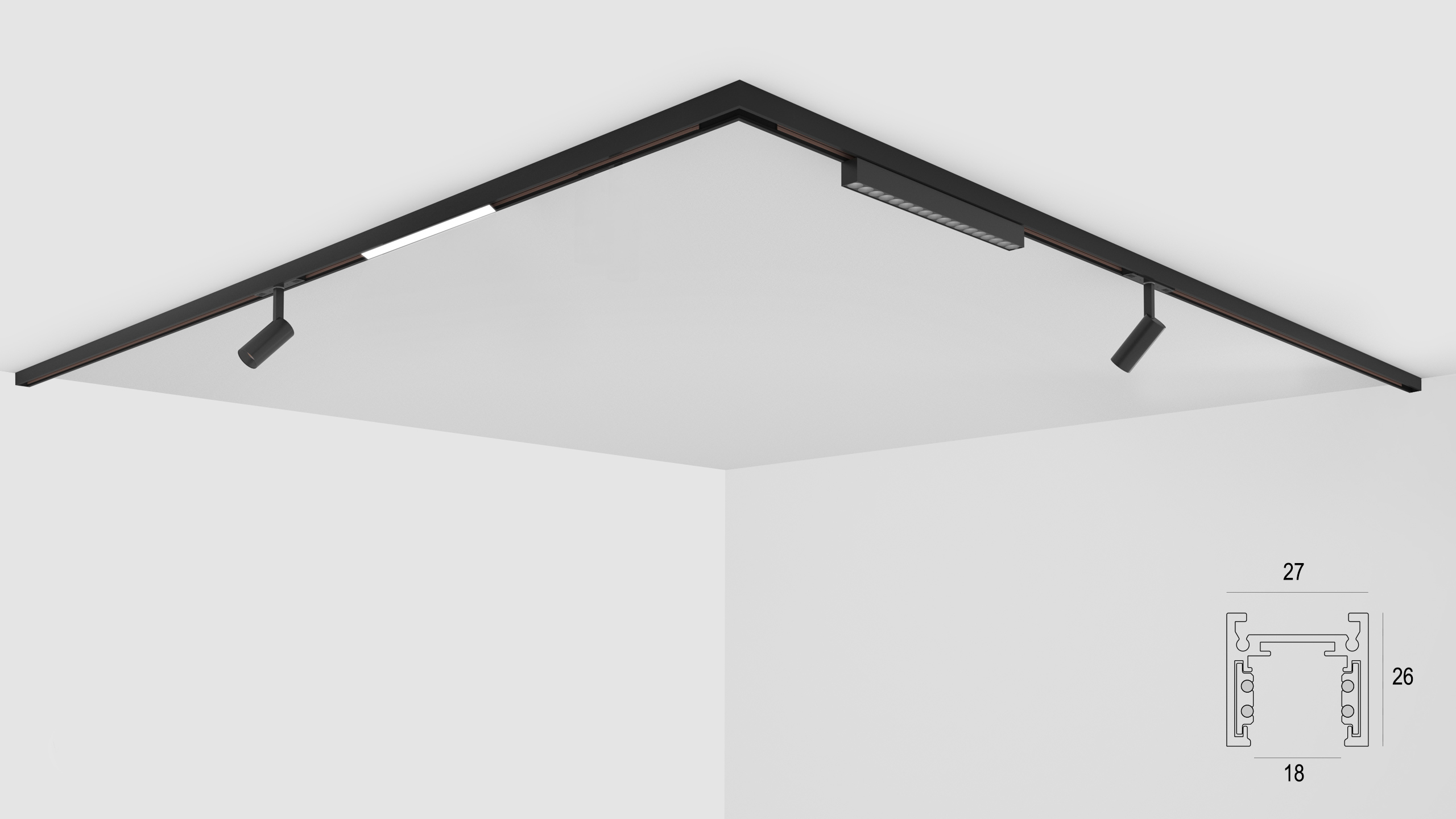 MAGNET LINE SM SLIM 23MM