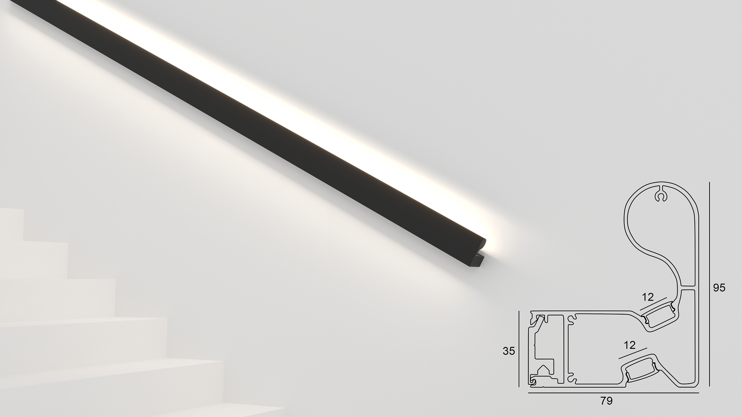 Profil aluminiu HOLD