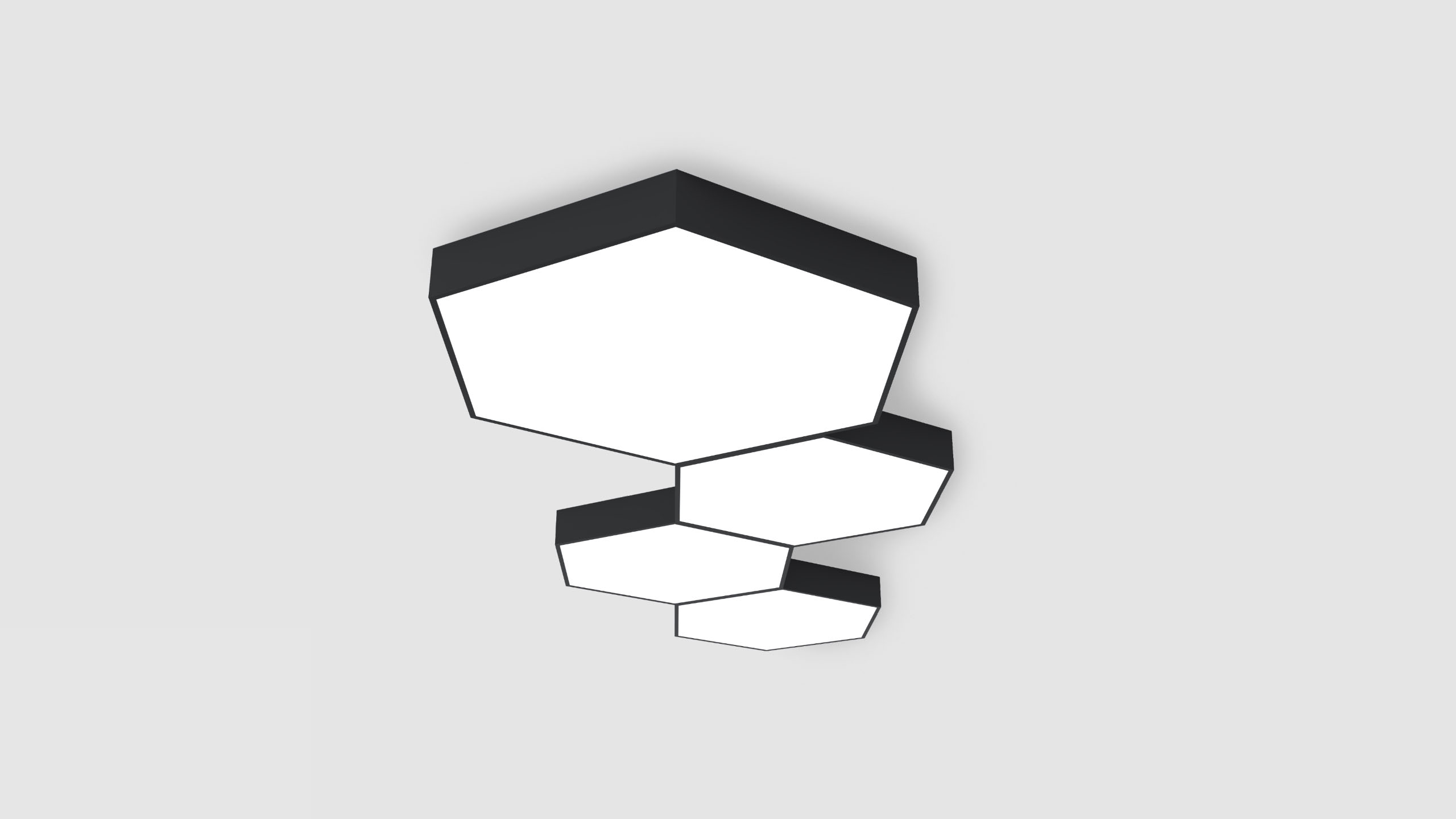 HEXAGON LED PLAFOND 