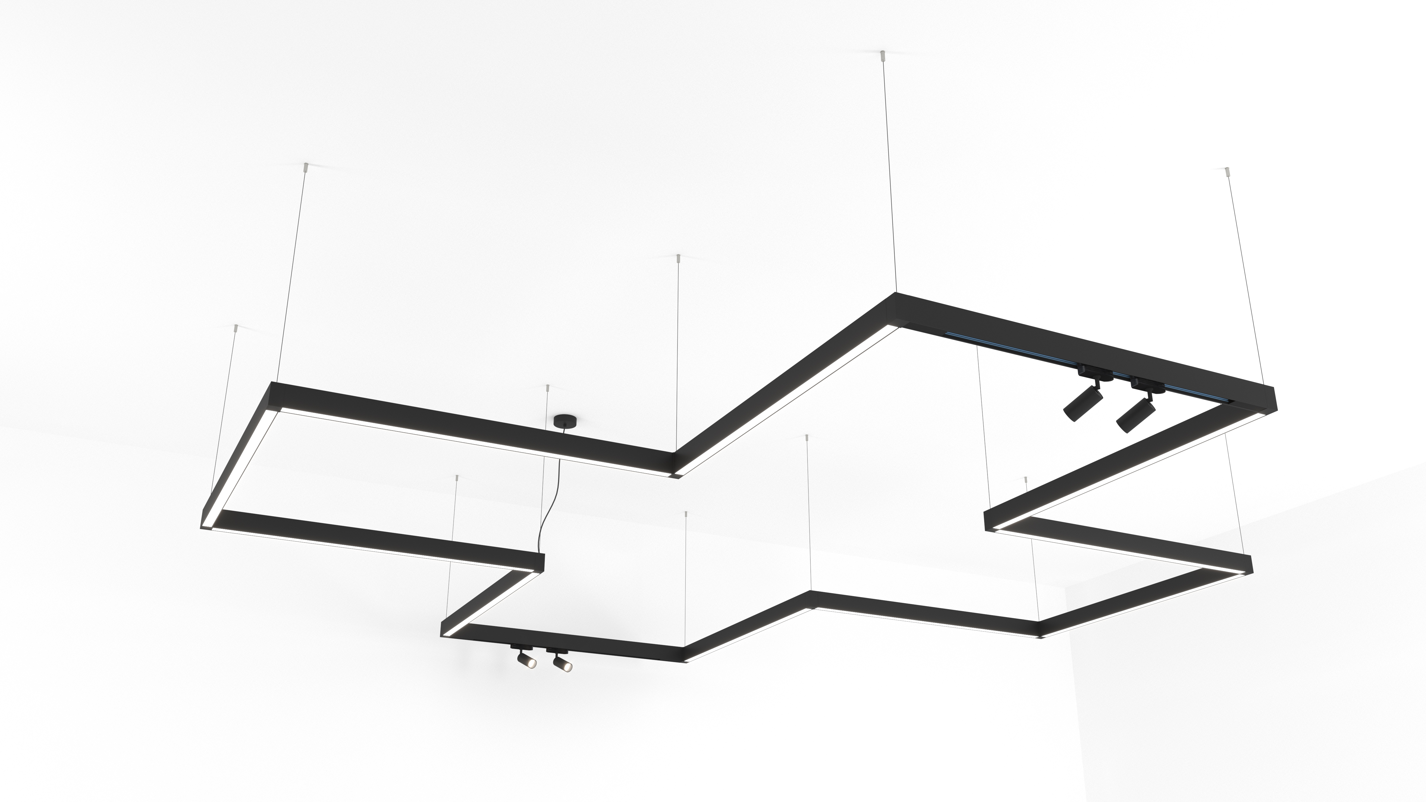 Profil suspendat LED LINEA