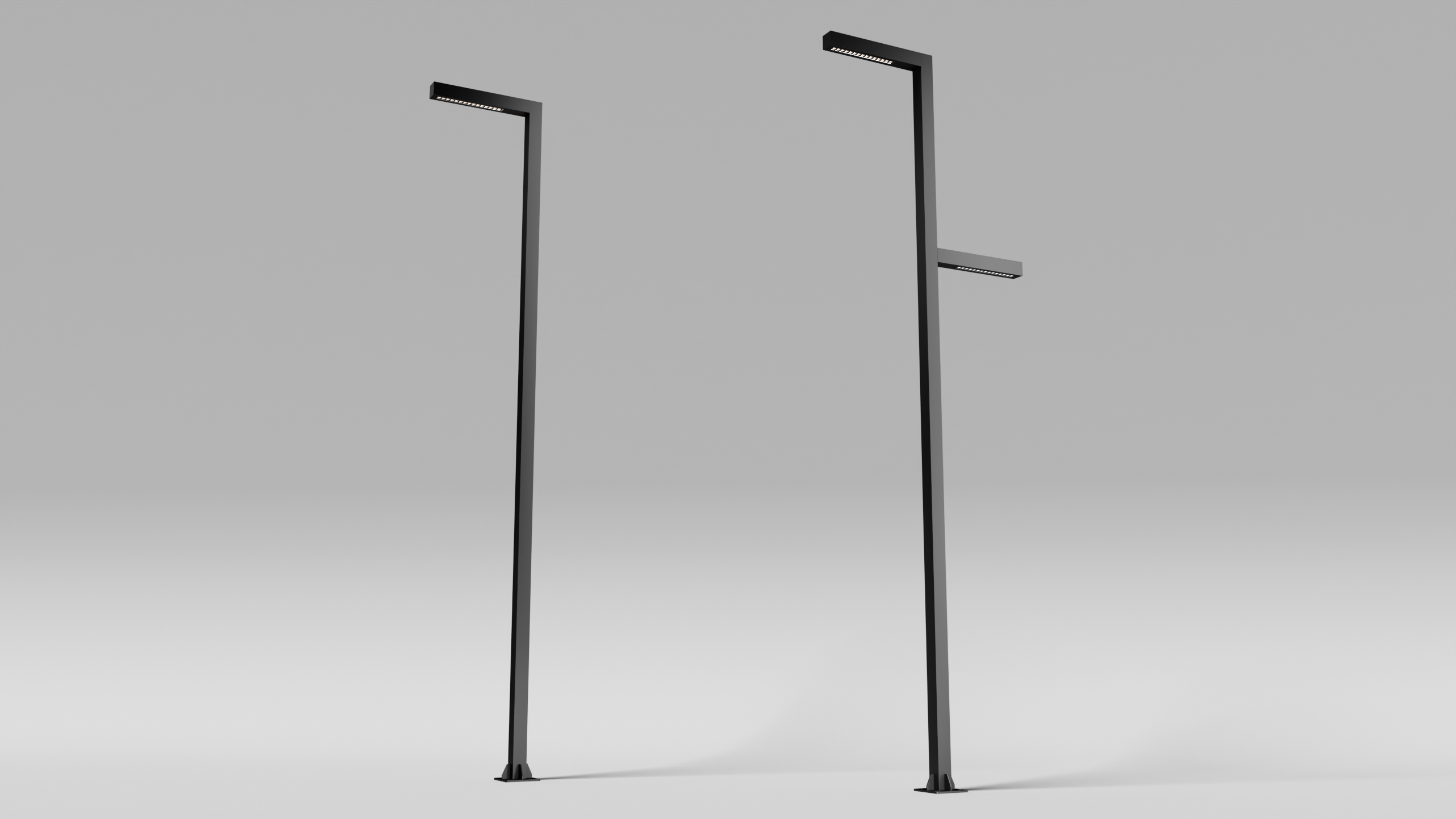 Stâlp LED parc INFINITY DARK